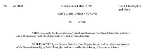 Tax Friendly Saint Kitts and Nevis Approves Progressive Crypto Bill