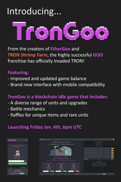 TRX Surges, 10% After, Top ETH DApp EtherGoo Switches, to Tron Blockchain