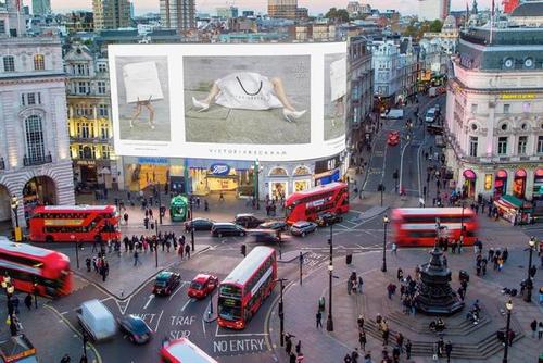 Victoria Beckham brand to feature on Piccadilly Lights’ first-ever live stream