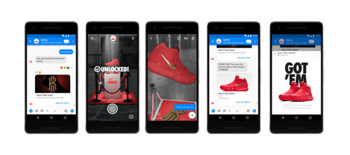 Why Nike’s AR experiment for Facebook Messenger was a hit with its customers