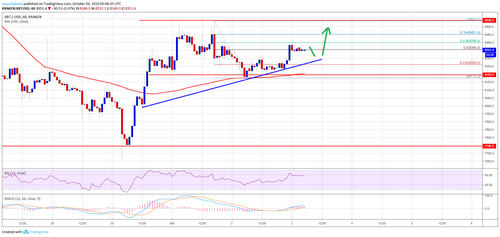 Bitcoin Price (BTC) Primed For Lift-Off Towards $8800