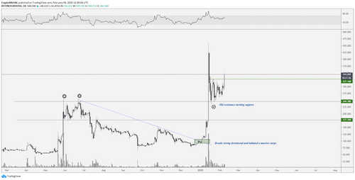 BSV and BCH Are Surging With Their Halvings a Month Before Bitcoin